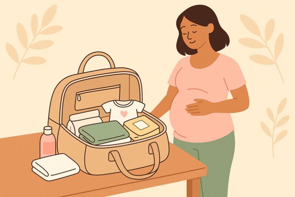 Was wirklich in Deine Kliniktasche gehört